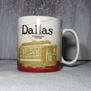 Starbucks Collector's Series 2009 location DALLAS coffee cup mug 16 oz. …